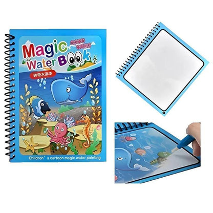 Kids Art & Craft Set with LCD Tablet & Water Book