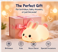 Bunny night light gift presentation