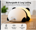 Rechargeable Panda Night Lamp charging feature
